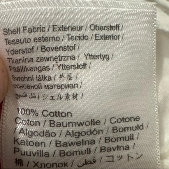 Farm Rio Blue Flowers Long Sleeve Crop Top size Medium - Picture 11 of 12